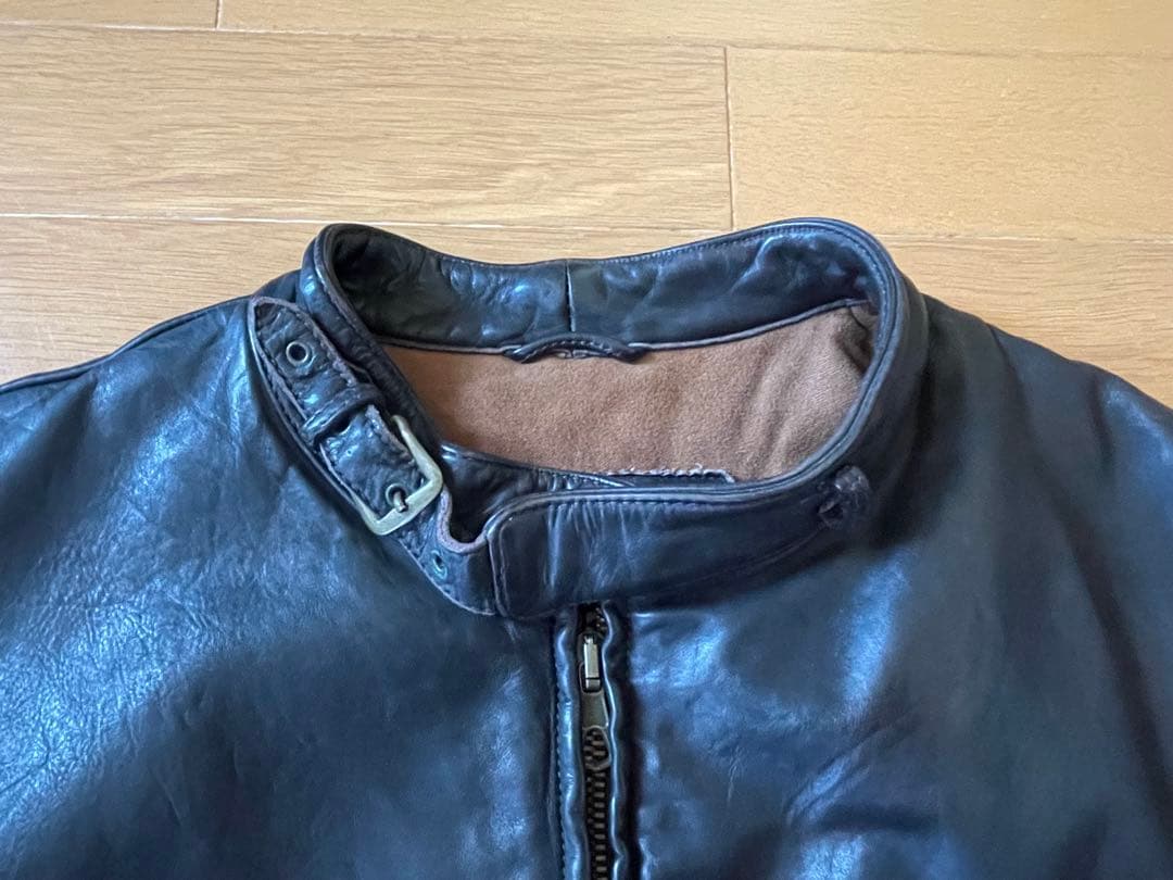 【48】Emporio ARMNI ライダースジャケット