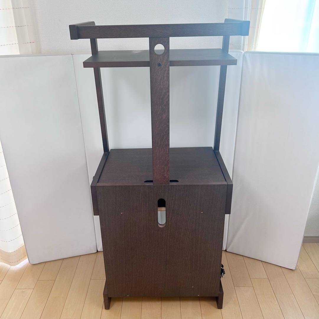 karimoku カリモク　パソコンラック パソコンデスク　オーク　コンセント6