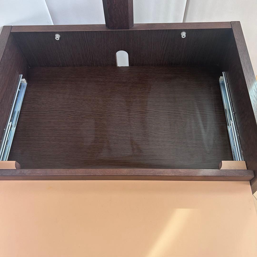 karimoku カリモク　パソコンラック パソコンデスク　オーク　コンセント6