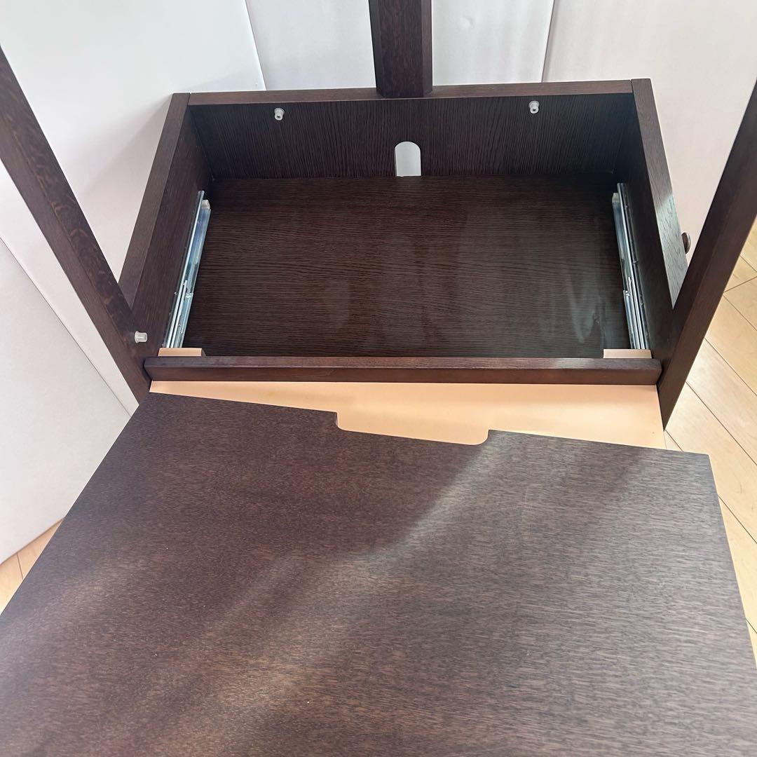 karimoku カリモク　パソコンラック パソコンデスク　オーク　コンセント6