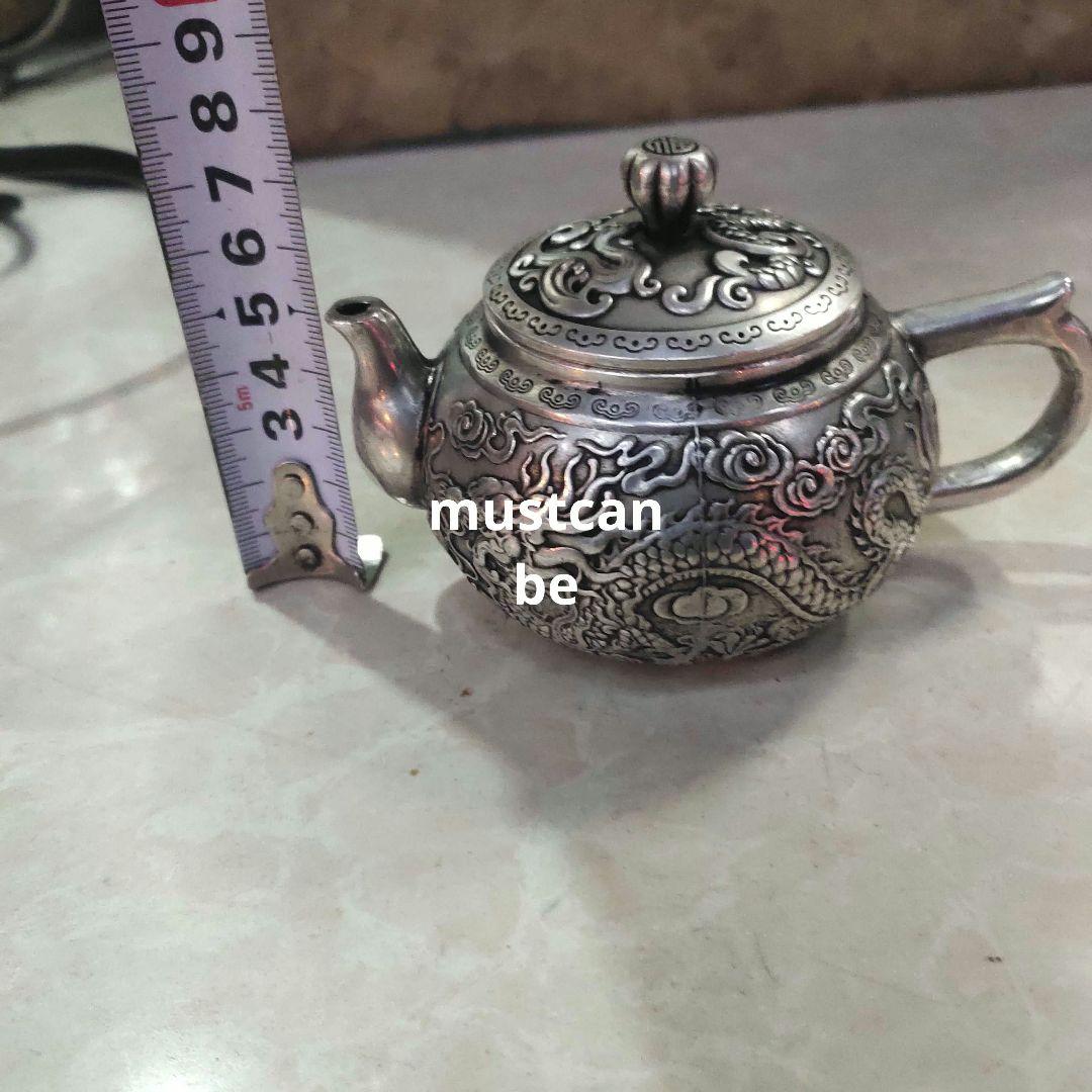 銅製 龍鳳徳利 茶壺 茶器 装飾品 工芸品 置物