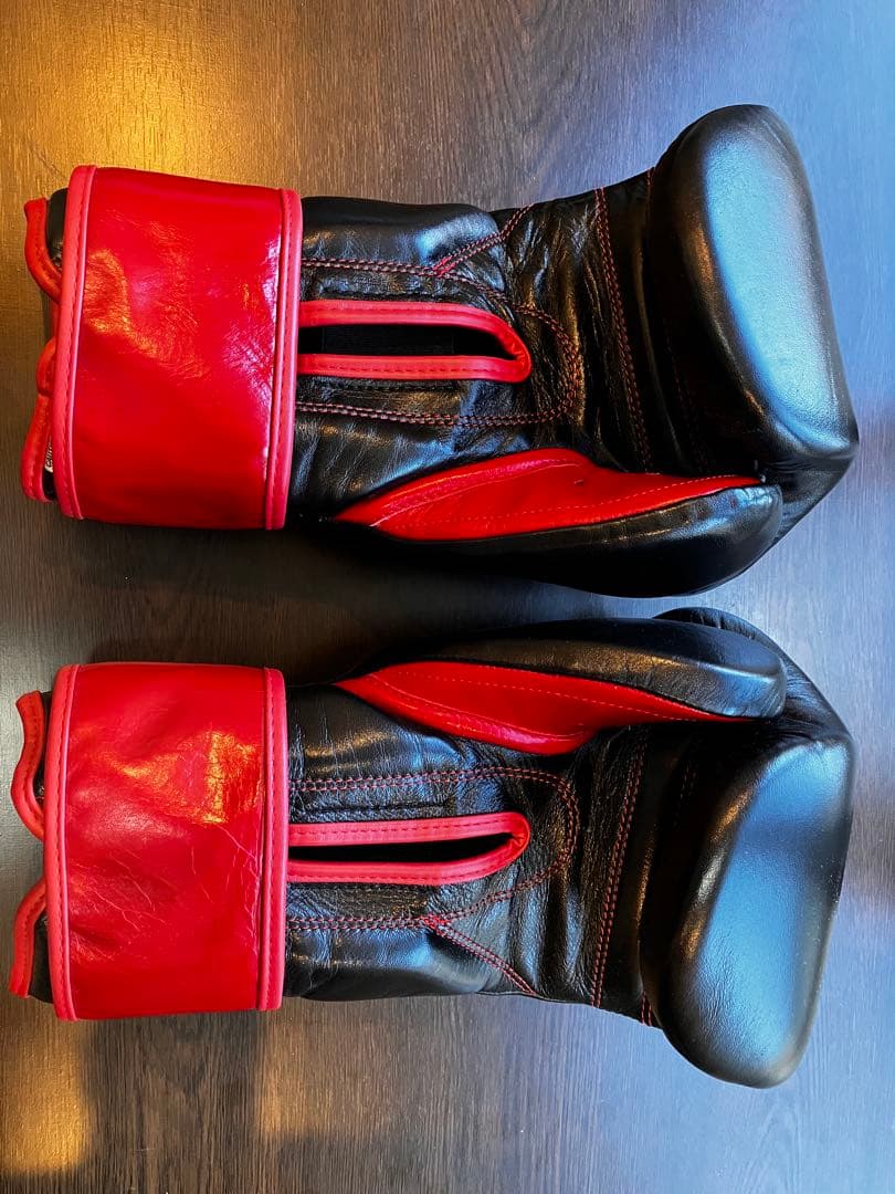 CLETO REYES ボクシンググローブ 黒/赤