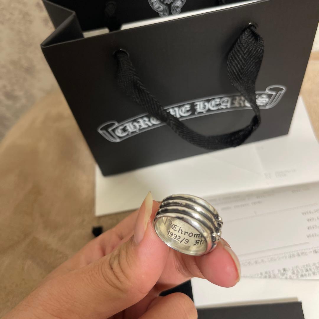Chrome Hearts シルバーリングUS8号