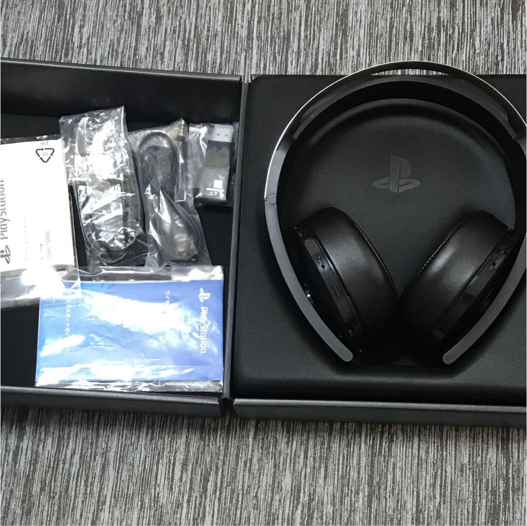 PS4 プレミアムワイヤレスサラウンドヘッドセット