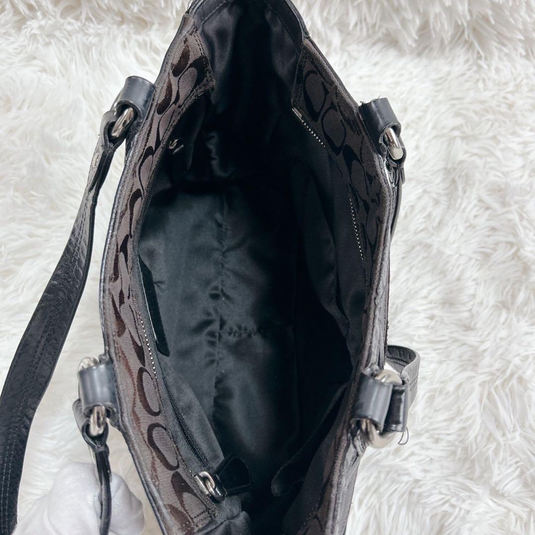 ✨イチイ✨COACH コーチ ハンドバッグ シグネチャー パッチワーク