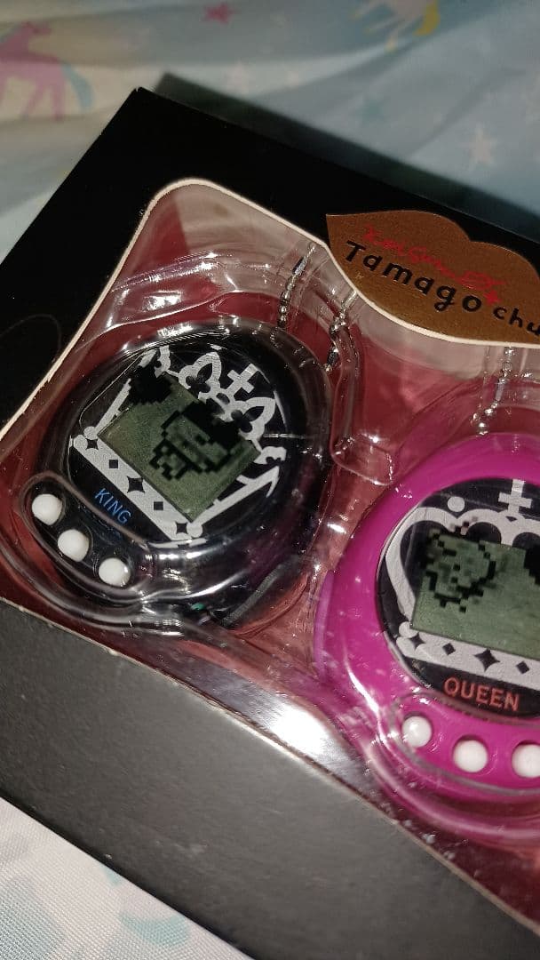 たまごっち　恋するたまごっちゅ　キング　クイーン　ブラック　ピンク