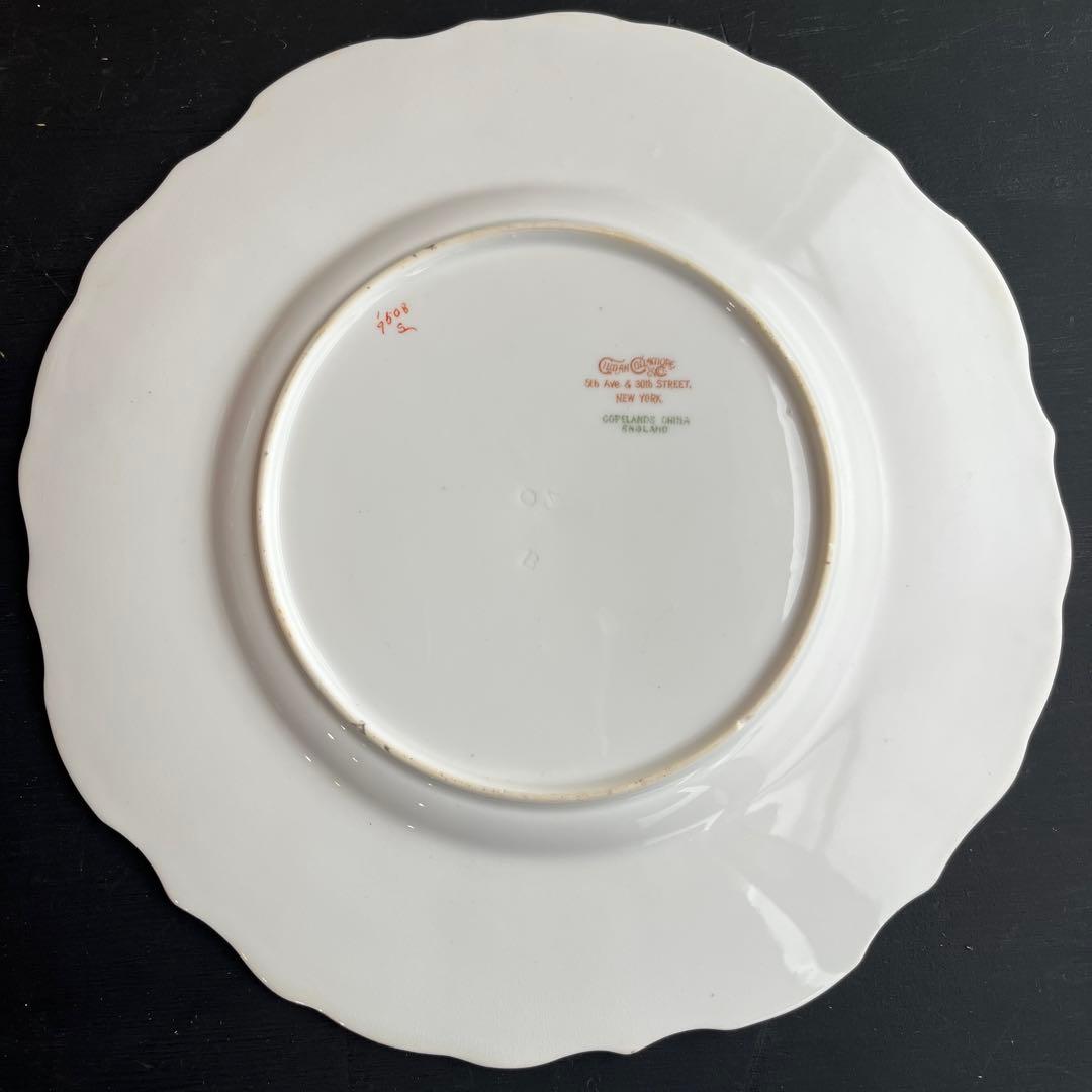 アンティーク プレート お皿 コープランド コラモア イギリス アメリカ