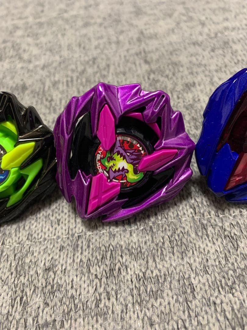 BEYBLADE X カラーチョイスブースター含むレアベイ4点　未使用品