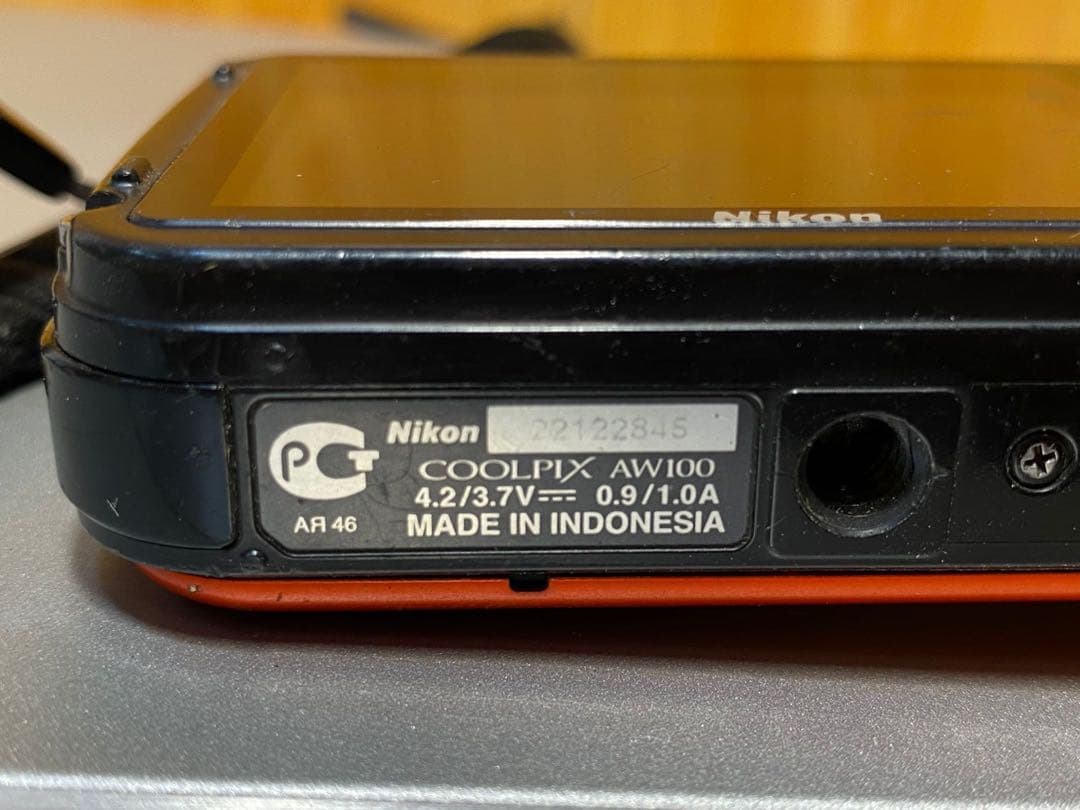 Nikon COOLPIX AW100 防水デジタルカメラ 5m/5ft