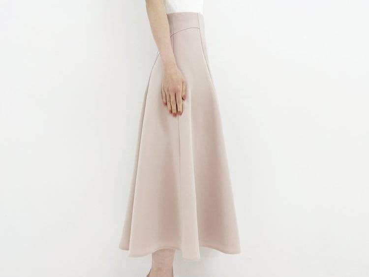 【新品 50%OFF】Aveniretoile ダブルクロスフレアスカート