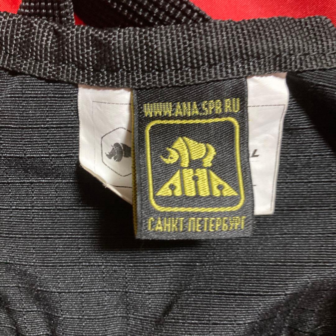 ANA ロシア内務省 GOROD-2タクティカルベスト 黒 AK用 実物中古美品