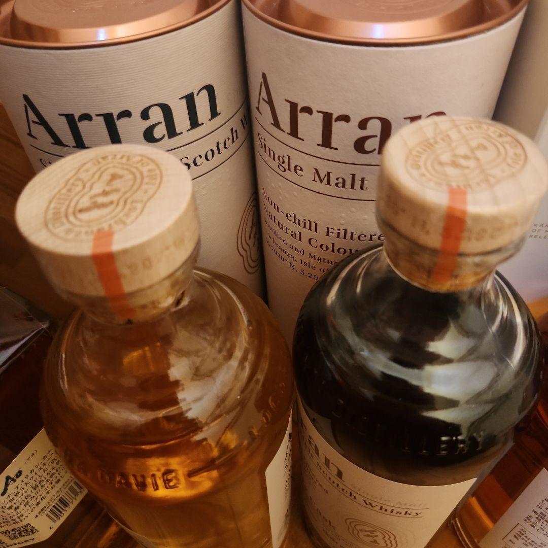 アランシェリーカスク、バレルリザーブ　シングルモルト喜之助サントリー碧4本セット