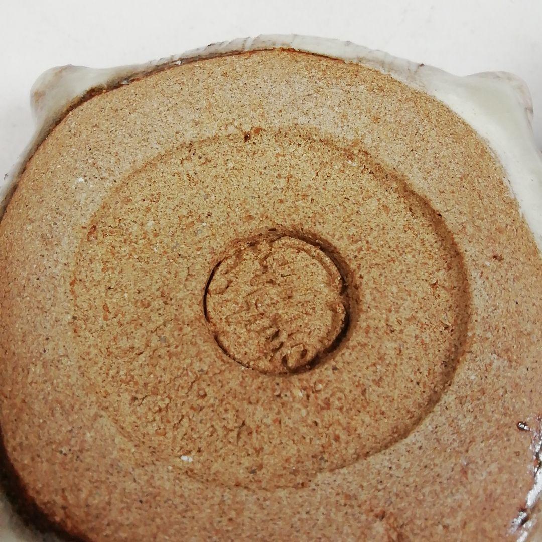 Ｗ９６　香合　『萩　糸巻　香合』『十二代　田原陶兵衛 造』　共箱　茶道具