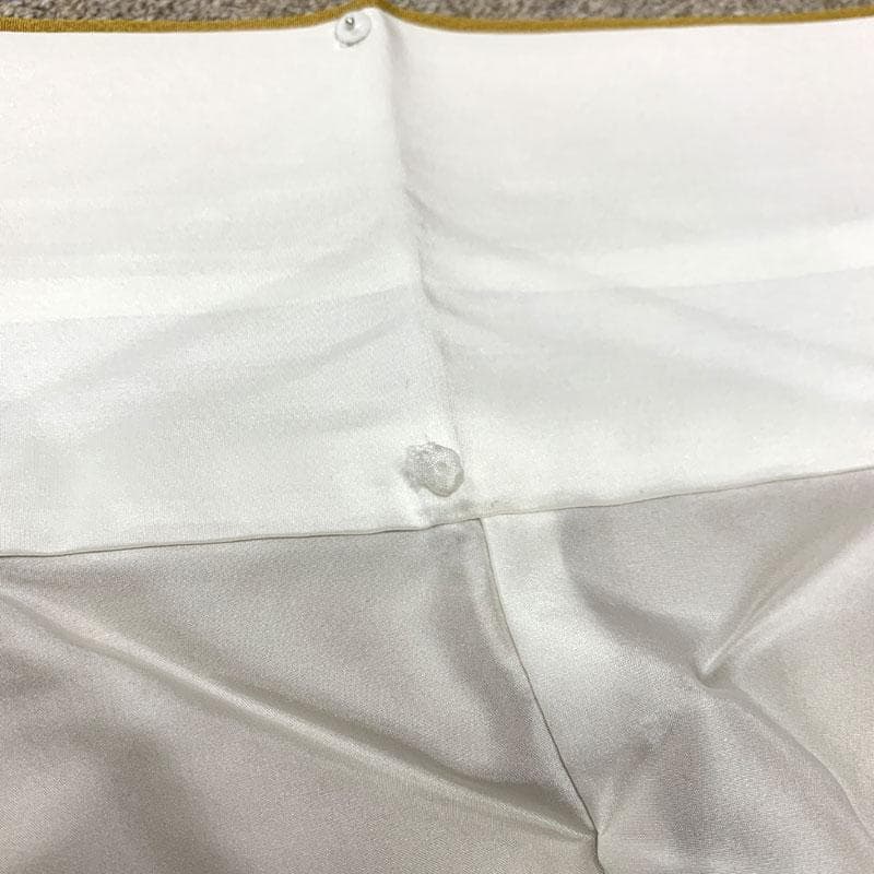 専用508z27.506y11.小物〇紅型振袖 松竹梅 オシドリ 辛子色〇美品