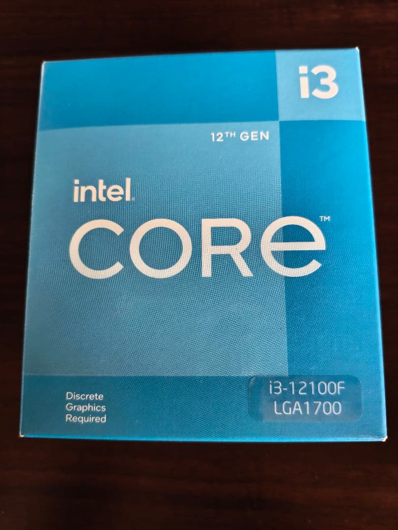 CPU Intel Core i3-12100F BOX CPU