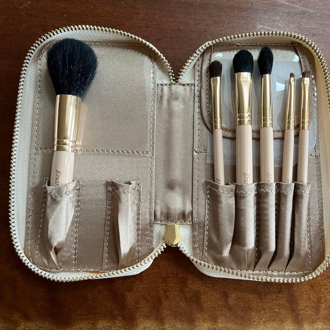 かじえり熊野筆 Enamor 『エナモル メイクブラシ7本＆ブラシケースセット』