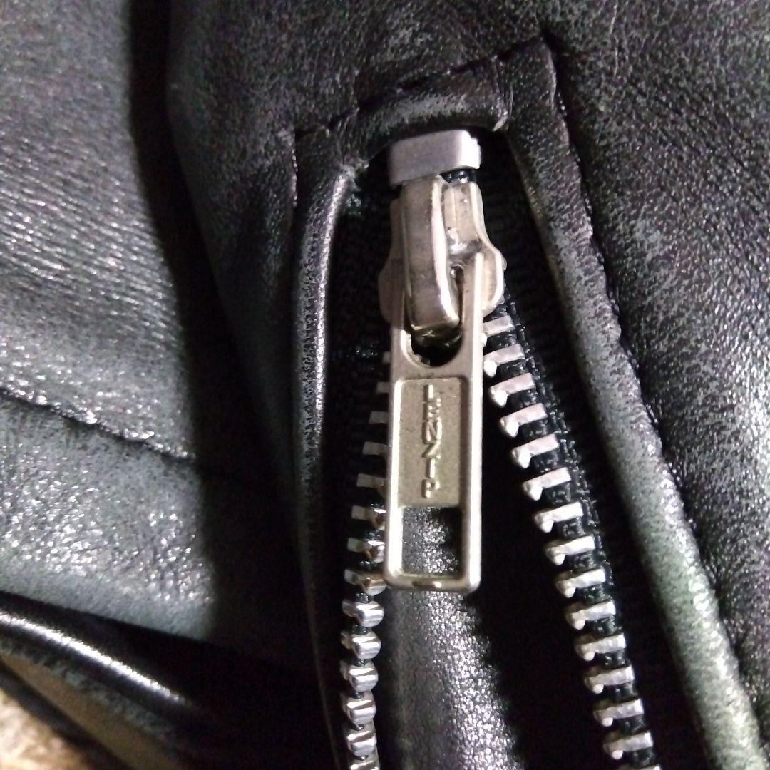 34inch アメリカ製 Schott シングルライダースジャケット