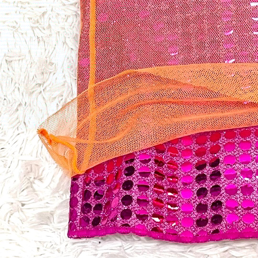 ヴィヴィアン・タム シアー ドット ラメ タンクトップ ノースリーブ