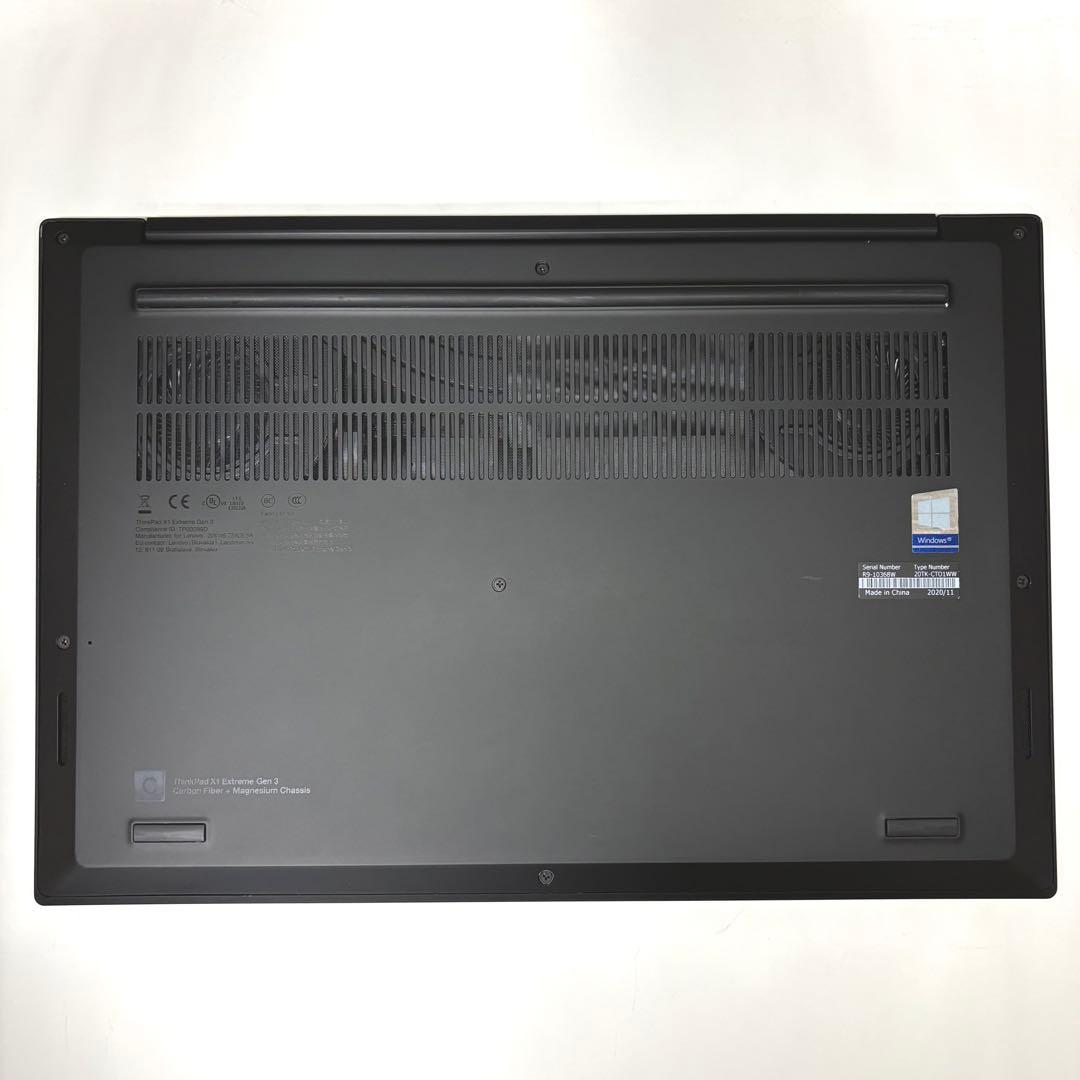 lenovo X1 Extreme gen3 i7 10世代 32GB 2TB