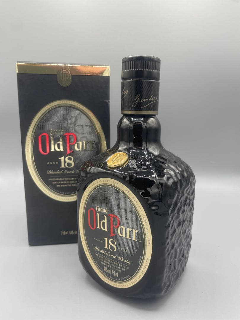 【美品・未開封・箱付】Grand Old Parr 18年 750ml