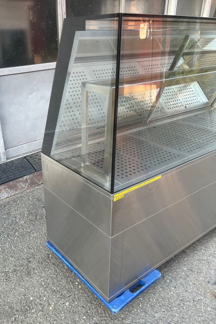 希少 特注品 美品 対面ホットショーケース 三相 200V 照明/単相 100V