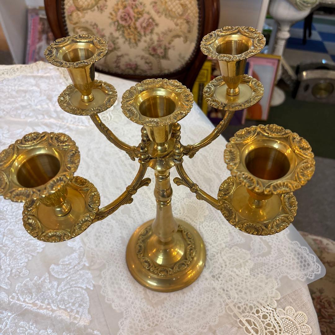 ビンテージ　キャンドルスタンド