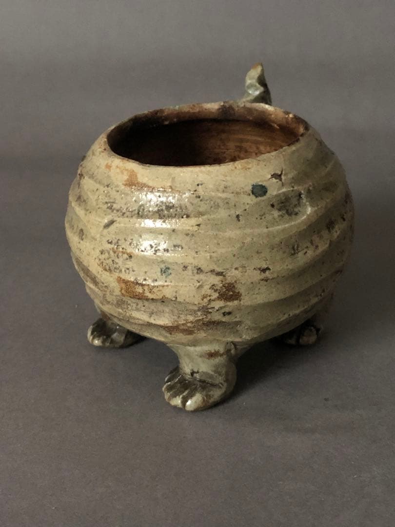 骨董　獅子の香炉　アンティーク