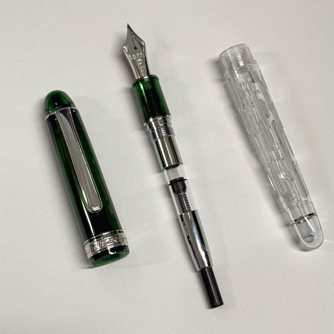 PLATINUM プラチナ 3776 センチュリー 富士雲景 霞 万年筆 極細