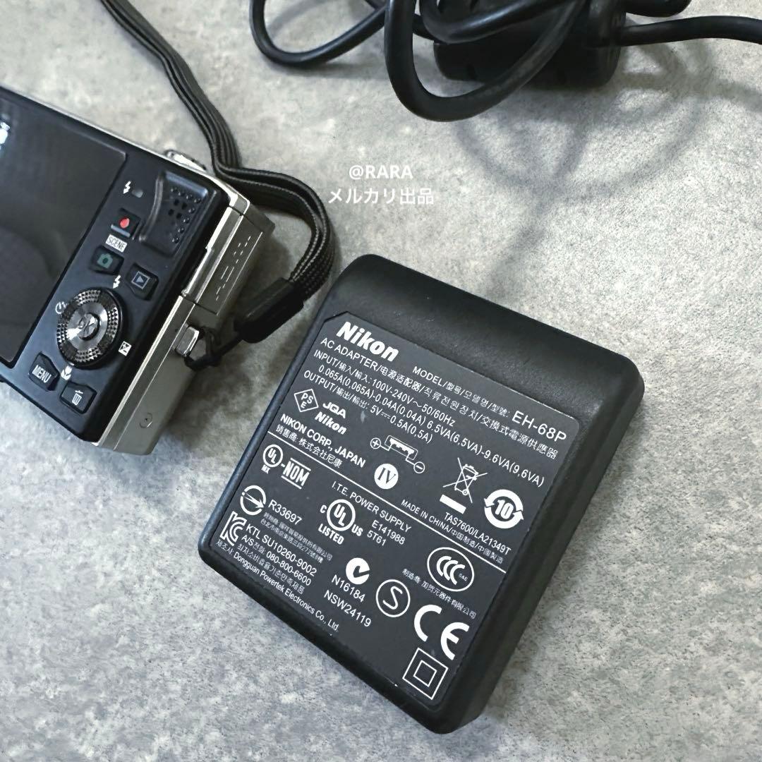 Nikon COOLPIX S8000 シルバー ACアダプター 充電アダプター