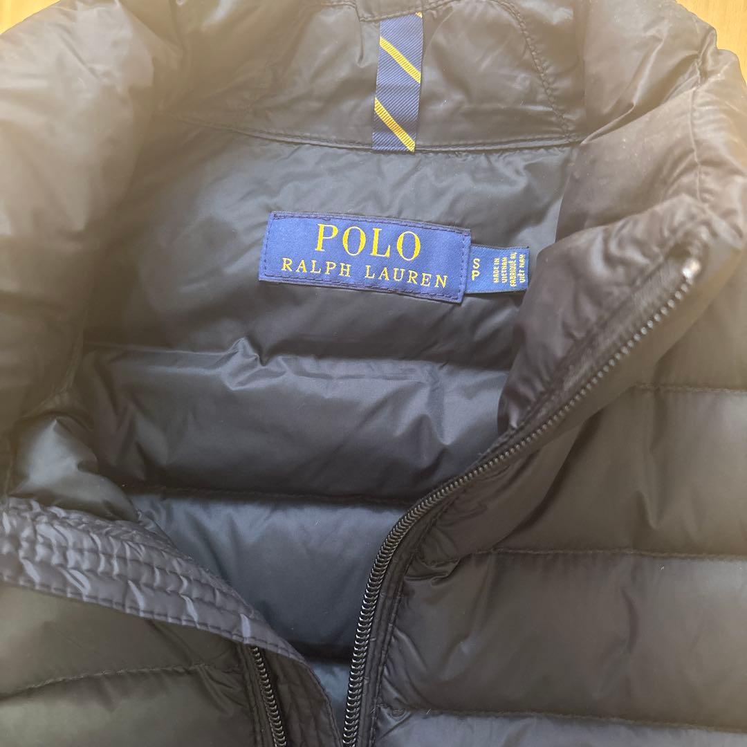 ［美品］Polo Ralph Lauren 黒 ダウンベスト M