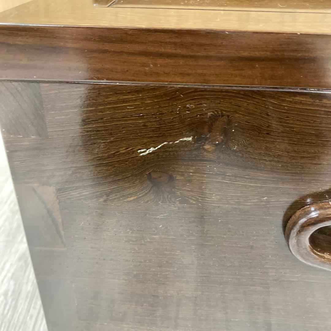 囲炉裏テーブル　火鉢　 引き出し付き 　 昭和レトロ 古民家　民芸