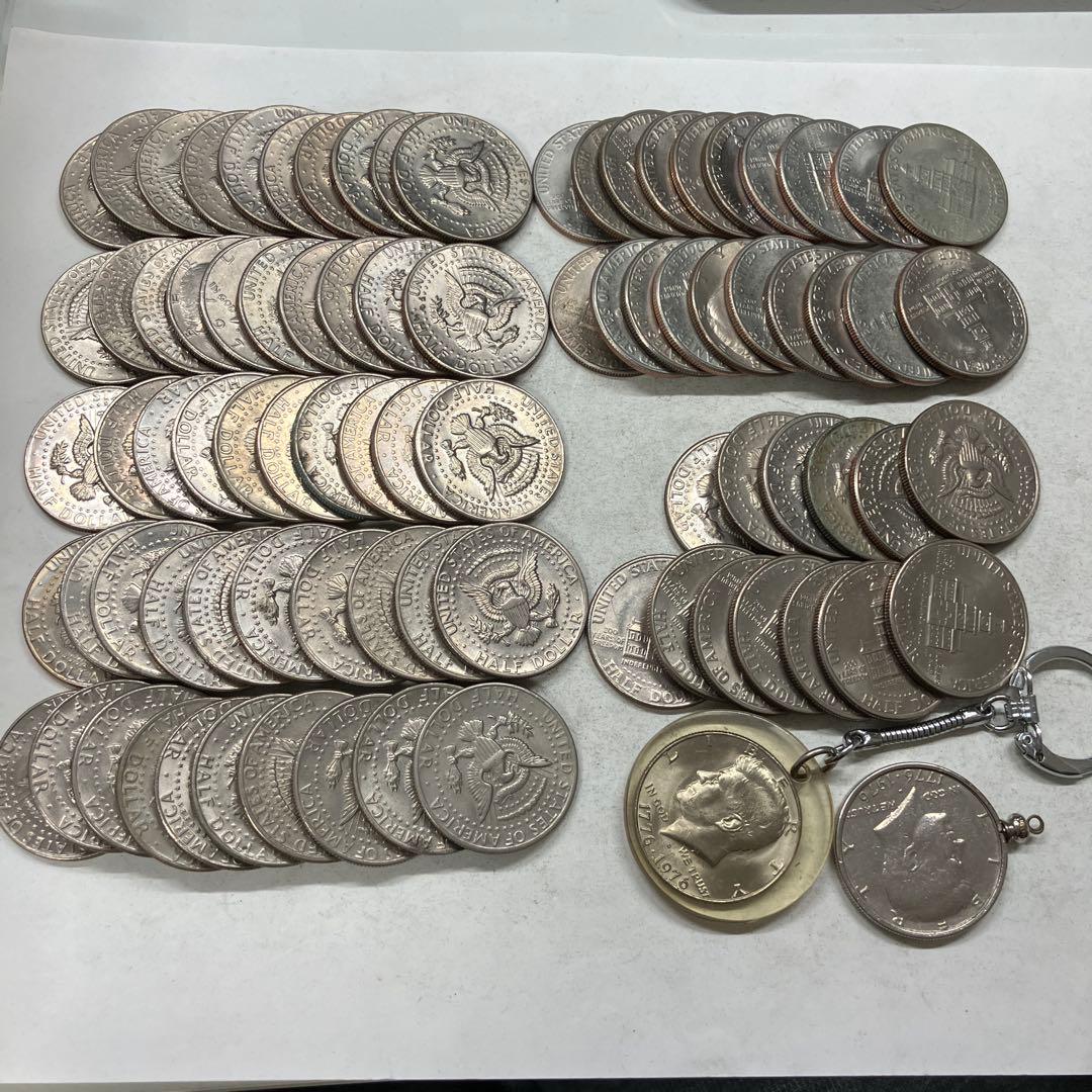 アメリカ　50セント　ハーフダラー　　硬貨　古銭　まとめ売り