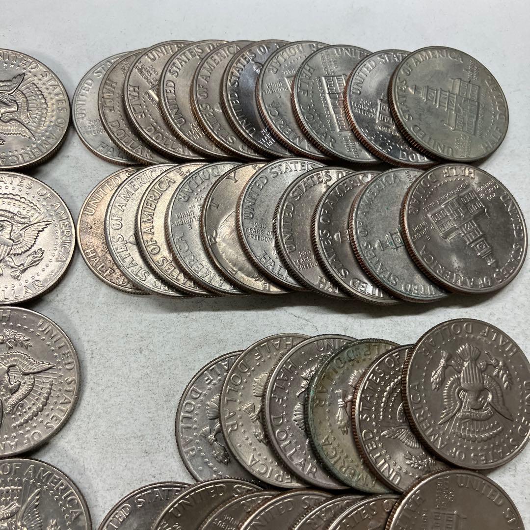 アメリカ　50セント　ハーフダラー　　硬貨　古銭　まとめ売り