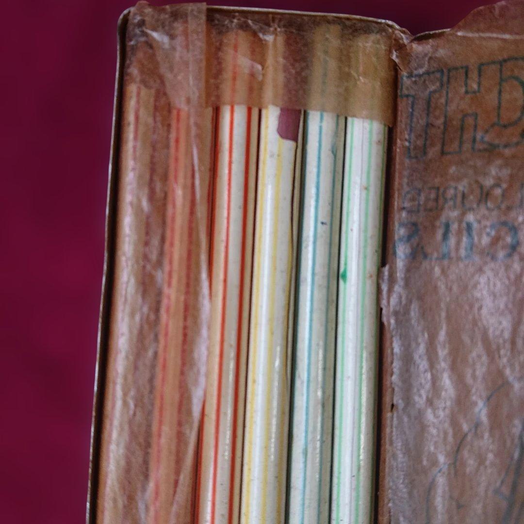 1920年製超希少ヴィンテージヨット鉛筆ブリキ箱入Yacht Pencils