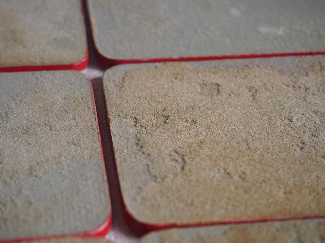 パリの画家ベルナール・ビュッフェのコースター6枚 ミッドセンチュリー /K319