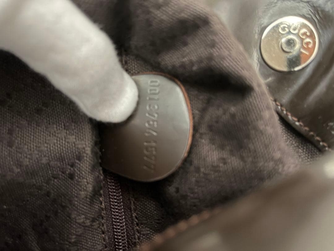 GUCCI トートバッグ バンブー 2way ブラウン グッチ