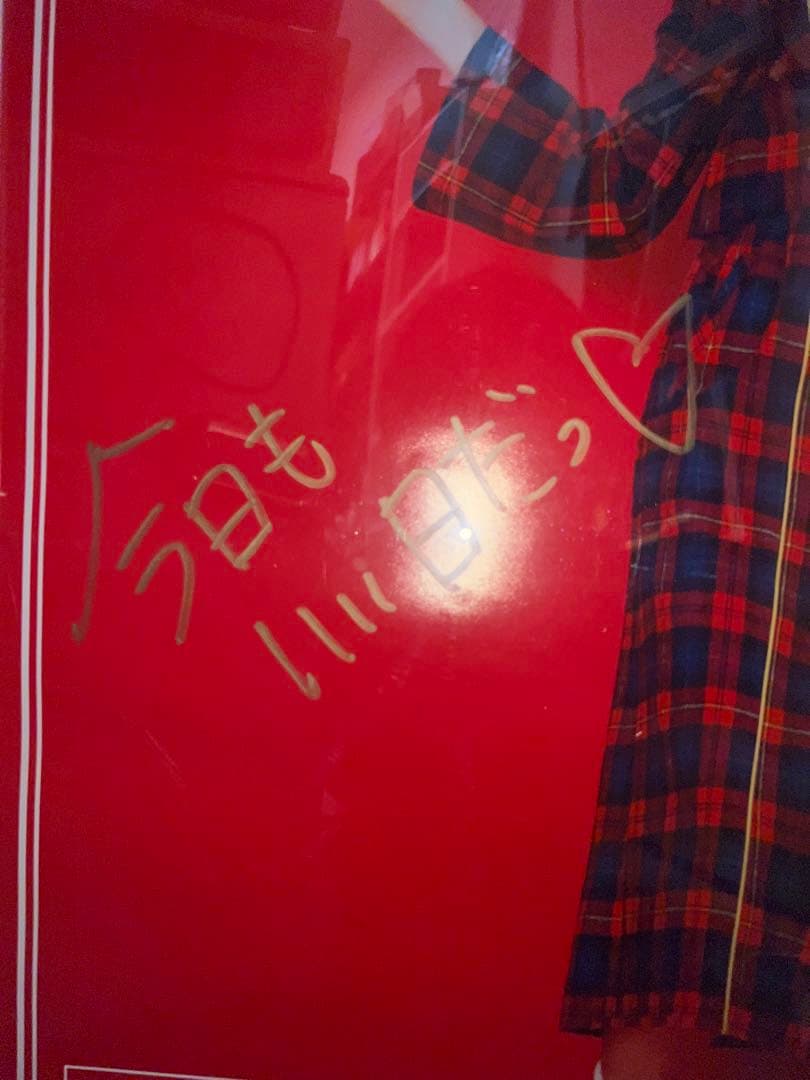 LiSA サイン入りポスター ポッキーカレンダー2017