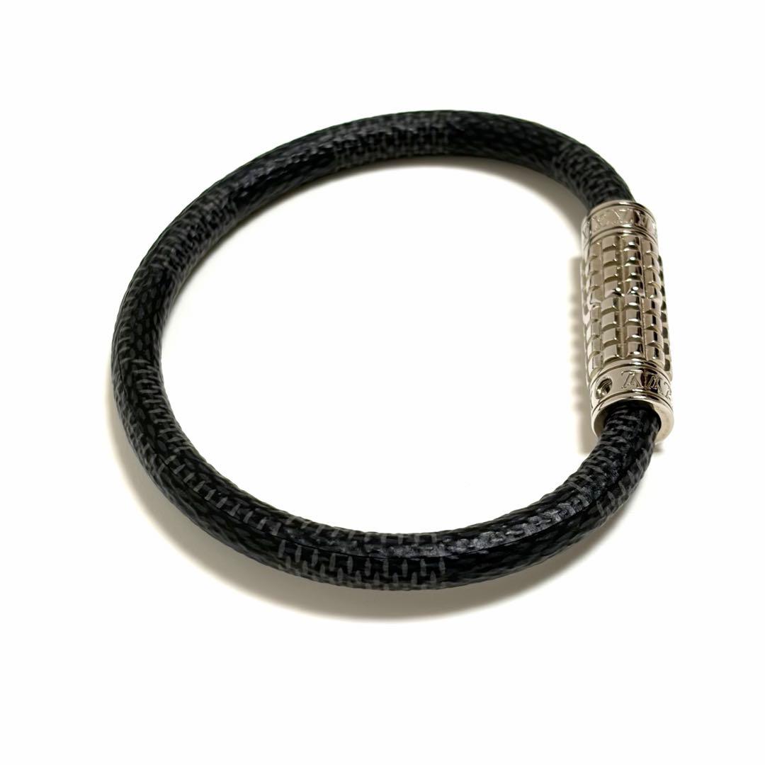 LOUIS VUITTON ブレスレット ダミエ グラフィット 美品 箱付き