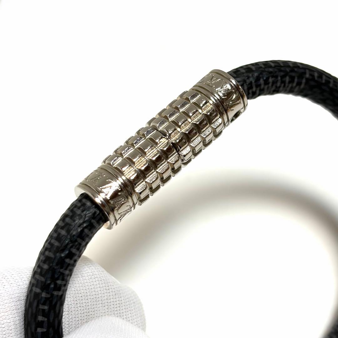 LOUIS VUITTON ブレスレット ダミエ グラフィット 美品 箱付き
