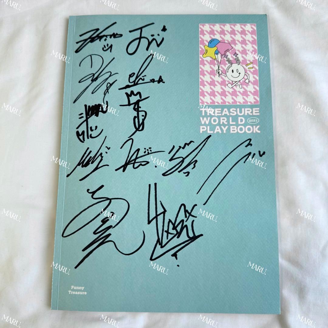 TREASURE WORLD PLAY BOOK 直筆サイン入り