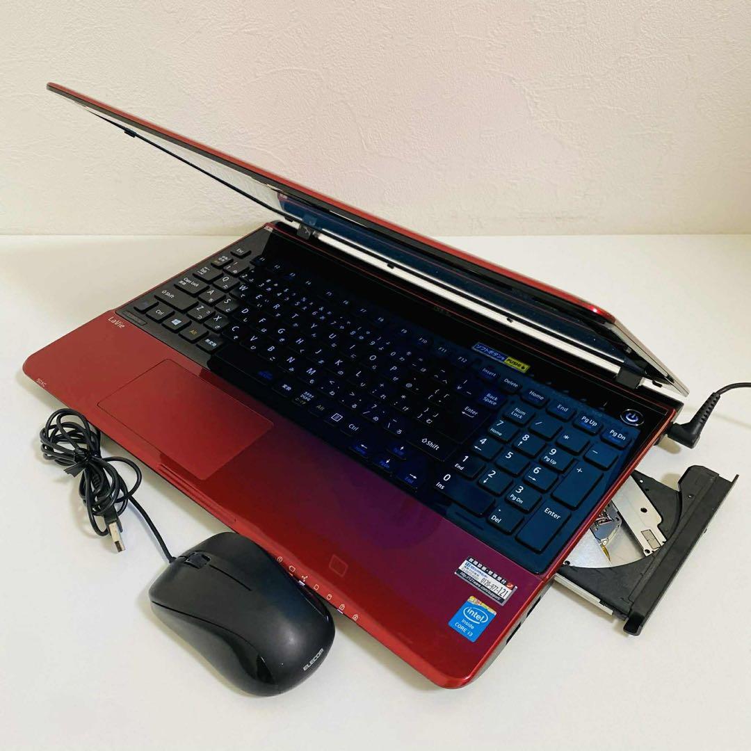 Y5 NECノートパソコンSSDメモリ8G高速 WEBカメラ Windows11