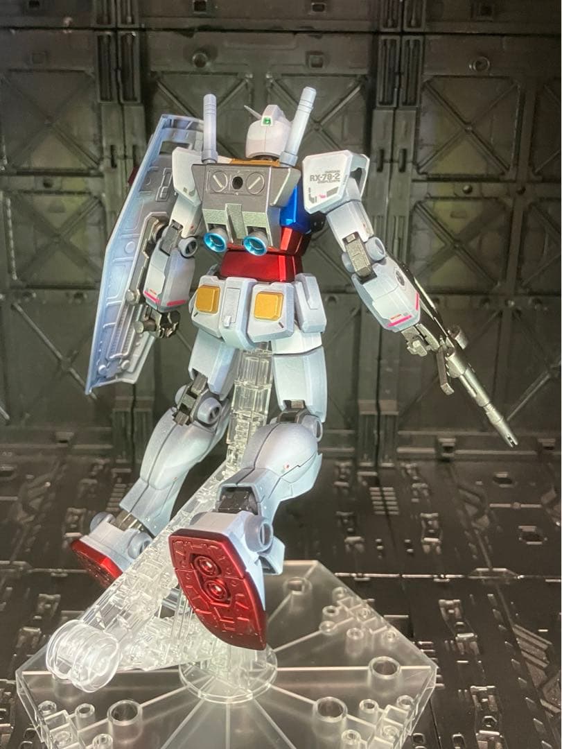 HG RX78-2ガンダム全塗装完成品　おまけ付き