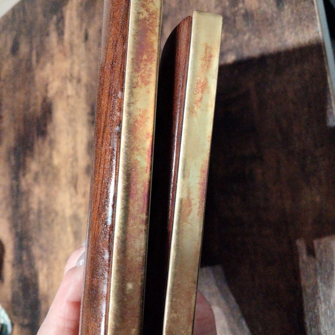 リチャードジノリ花柄陶器製写真額縁2枚セット