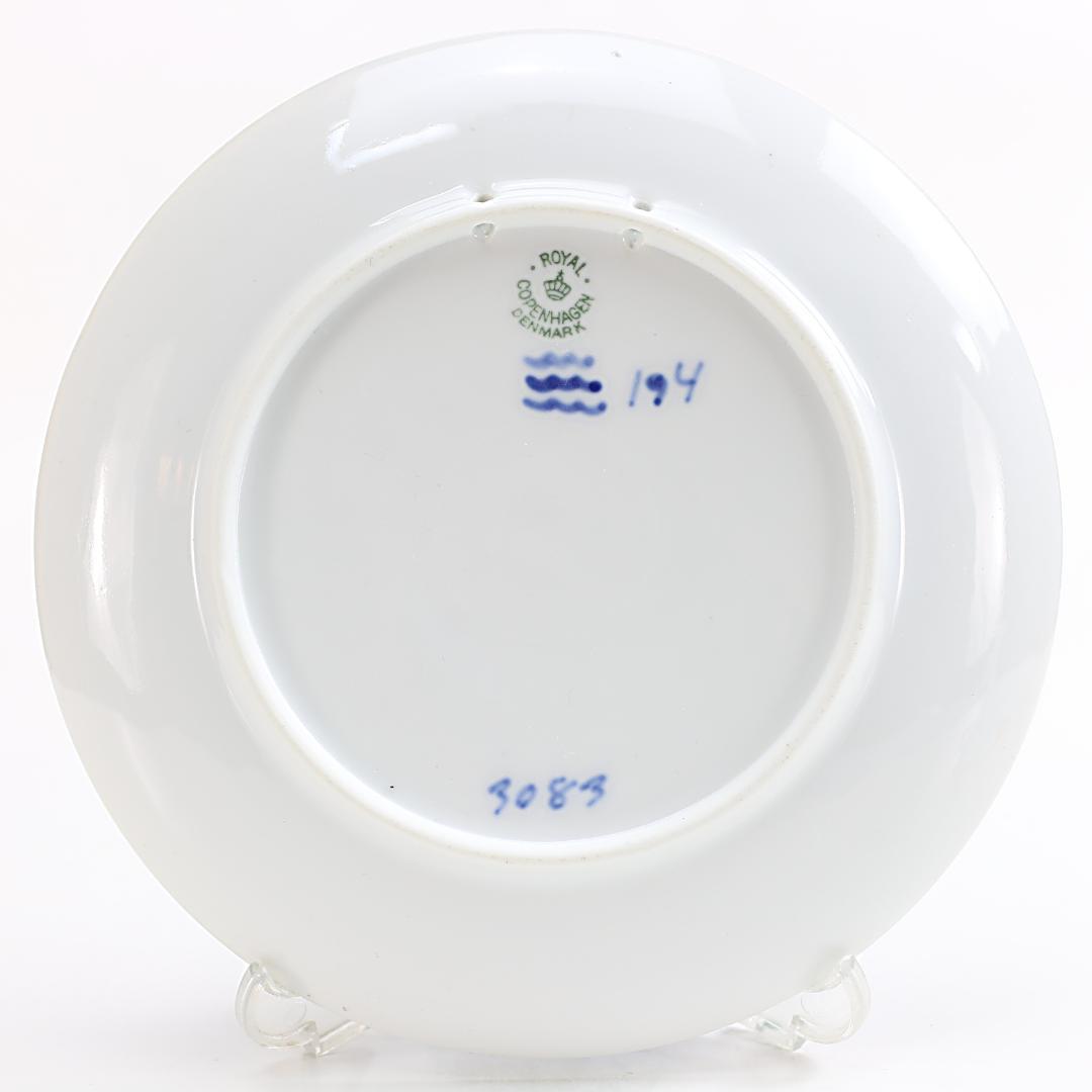 1924年 「クリスマスの夜の帆前船」 イヤープレート ロイヤルコペンハーゲン