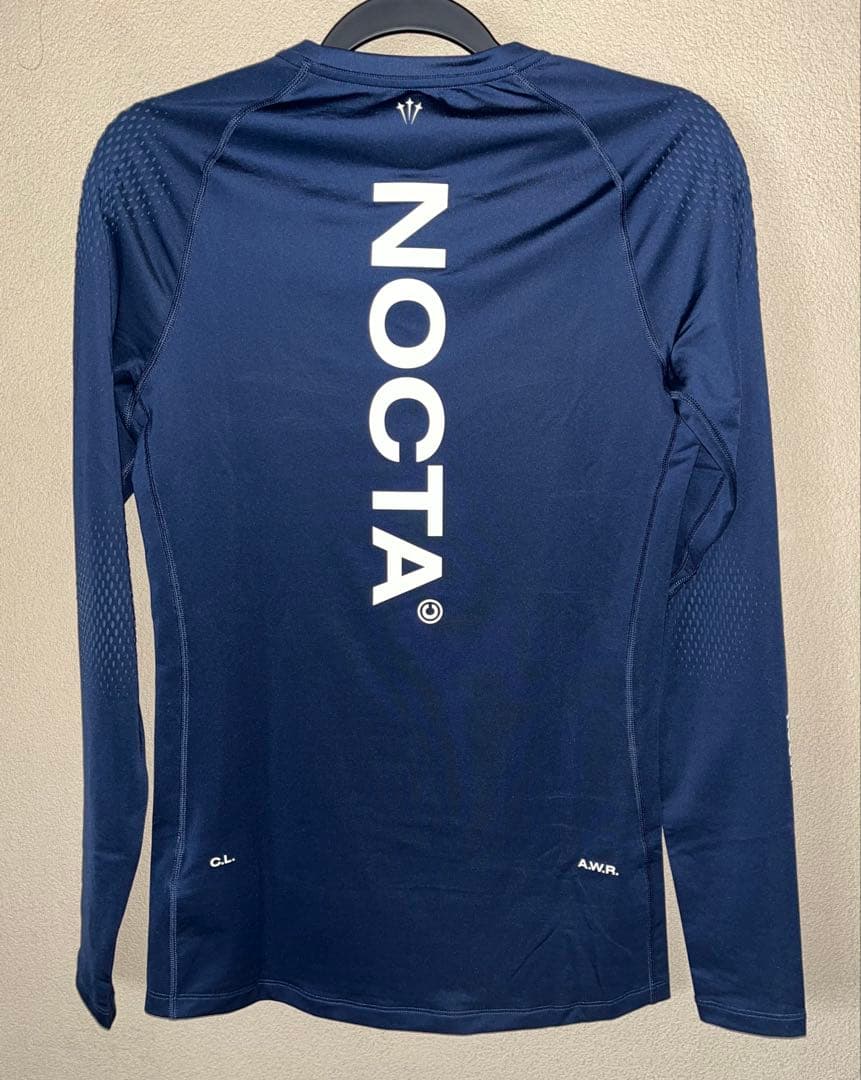 Nike NOCTA ネイビー 長袖Tシャツ usM