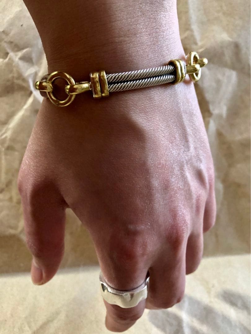 メキシコ製 vintage 925 ブラス ブレスレット