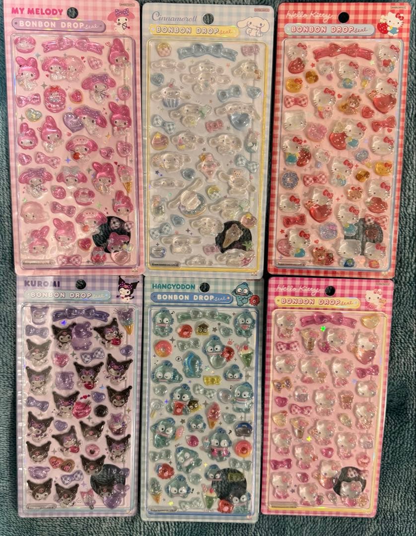 ⭕️24時間以内発送　確実正規品　サンリオ　第二弾　ボンボンドロップシール