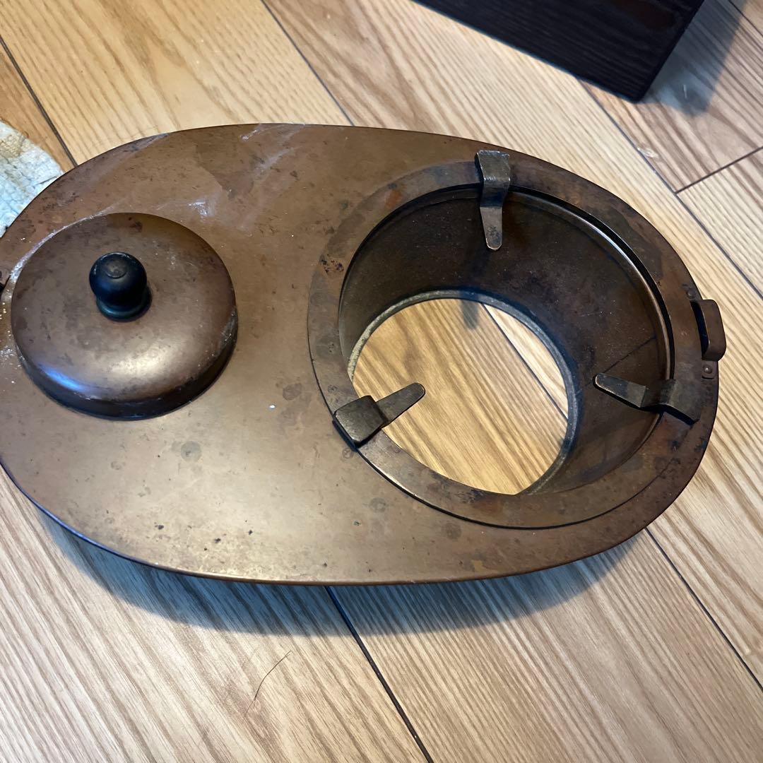 値下げしました。長火鉢と　燗をつけるどうこ