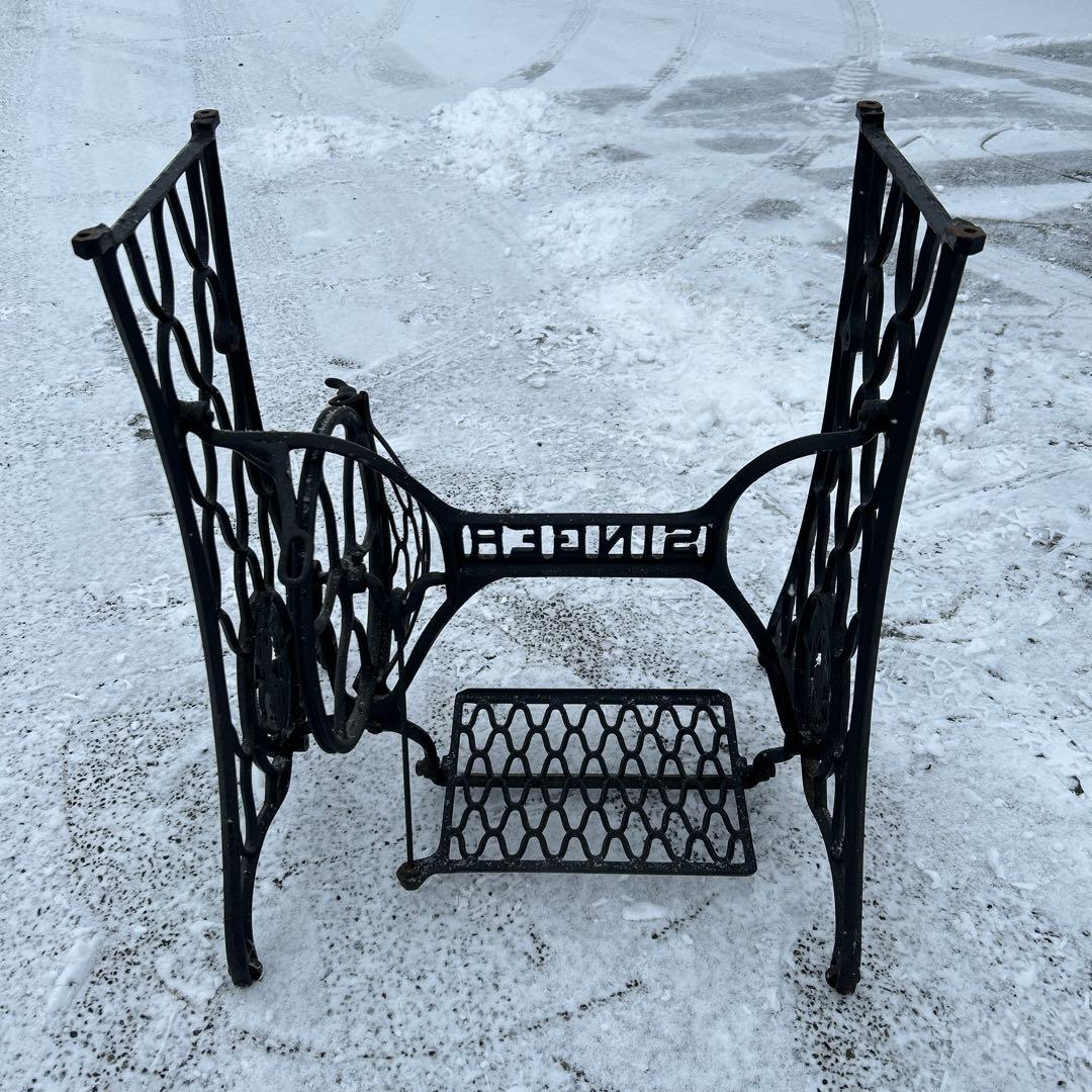 シンガー　網目ミシン脚　ミシン台　テーブル脚　アンティーク　レトロ　b15