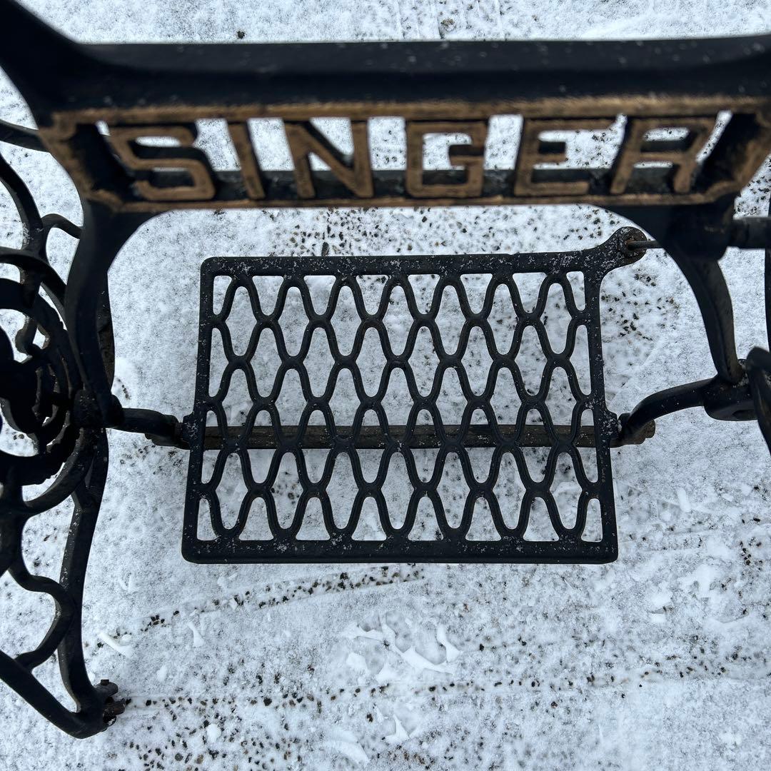 シンガー　網目ミシン脚　ミシン台　テーブル脚　アンティーク　レトロ　b15